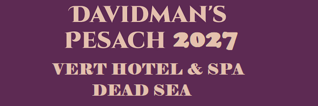 Davidman's Pesach 2027